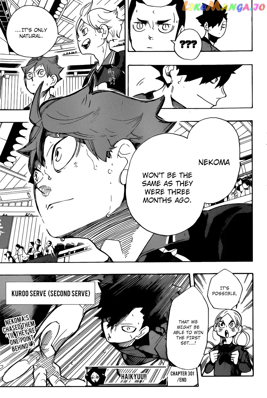 Haikyuu!!, Chapter 301 image 20